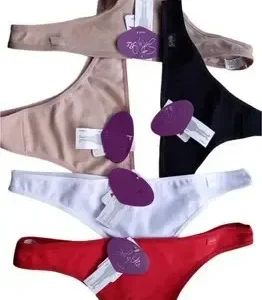 Pack X 3 Bombacha Colaless Algodón Y Lycra Sol Y Oro 7497