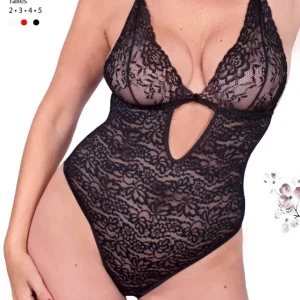 Body Mujer Combinado Encaje Puntilla Sexy Francheska 750