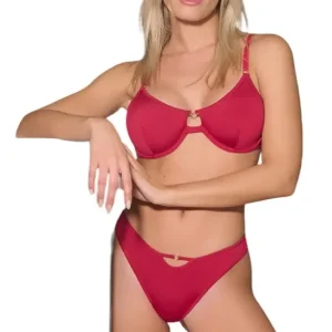 Conjunto Microfibra Con Aro Y Colaless Marcela Koury 5719