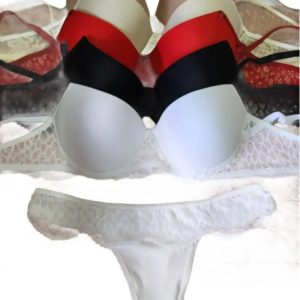 Pack X3 Conjunto Soft Microfibra Y Encaje C/less New